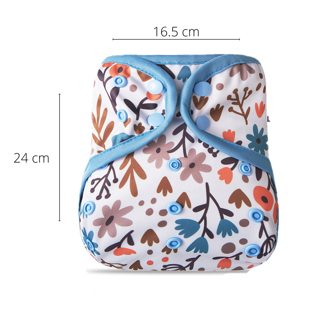 Cover Large Cloth Nappy - Spots