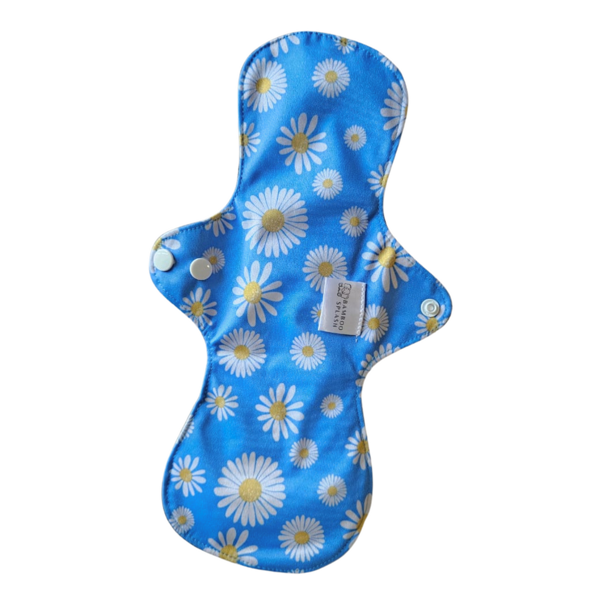 Menstrual Cloth Pad - Blue Daisies