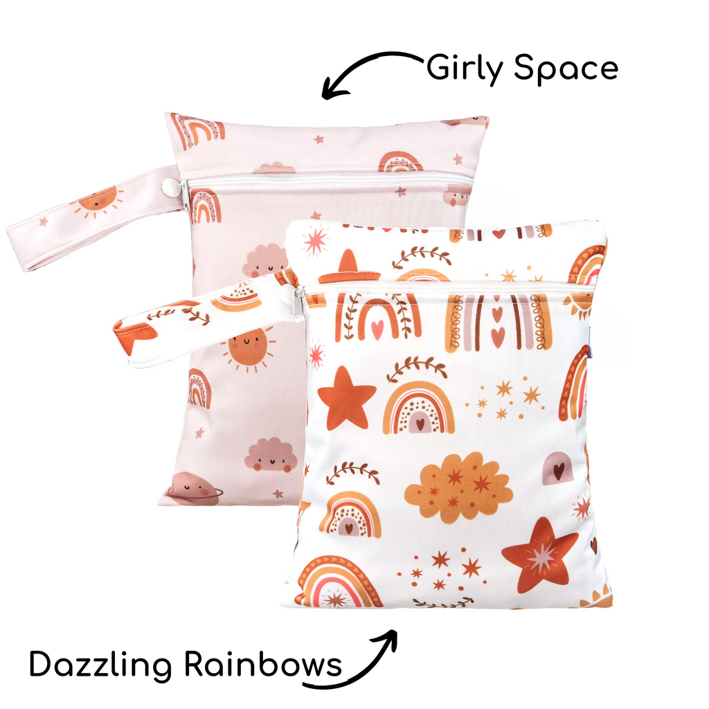 Small Wetbag  - Space & Rainbows