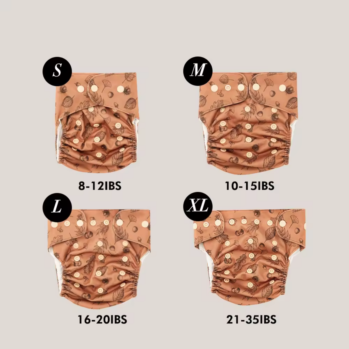AIO Eco - Set 1 | Cloth Nappies