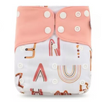 Pocket AWJ Grey Mesh Cloth Nappy - ABC