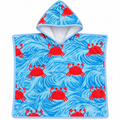 Crabby Cutie Hooded Towel