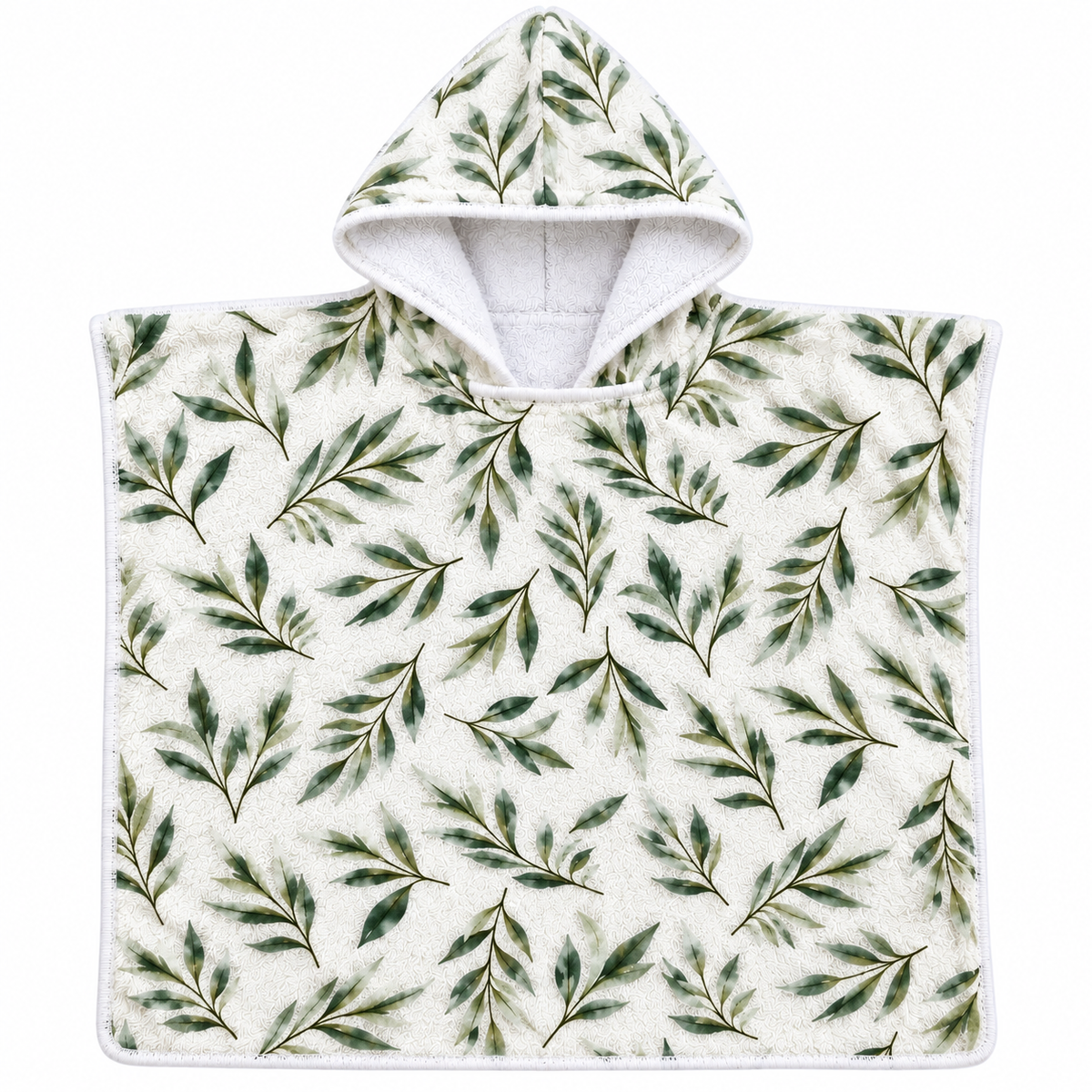 Little Leaf Microfibre Hooded Towel