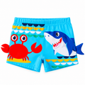 Shark & Splash Swim Shorts