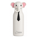 Bamboo Splash 500ml Kids Stainless Steel Water Bottle | Elephant