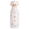 Bamboo Splash 500ml Kids Stainless Steel Water Bottle | Sheep