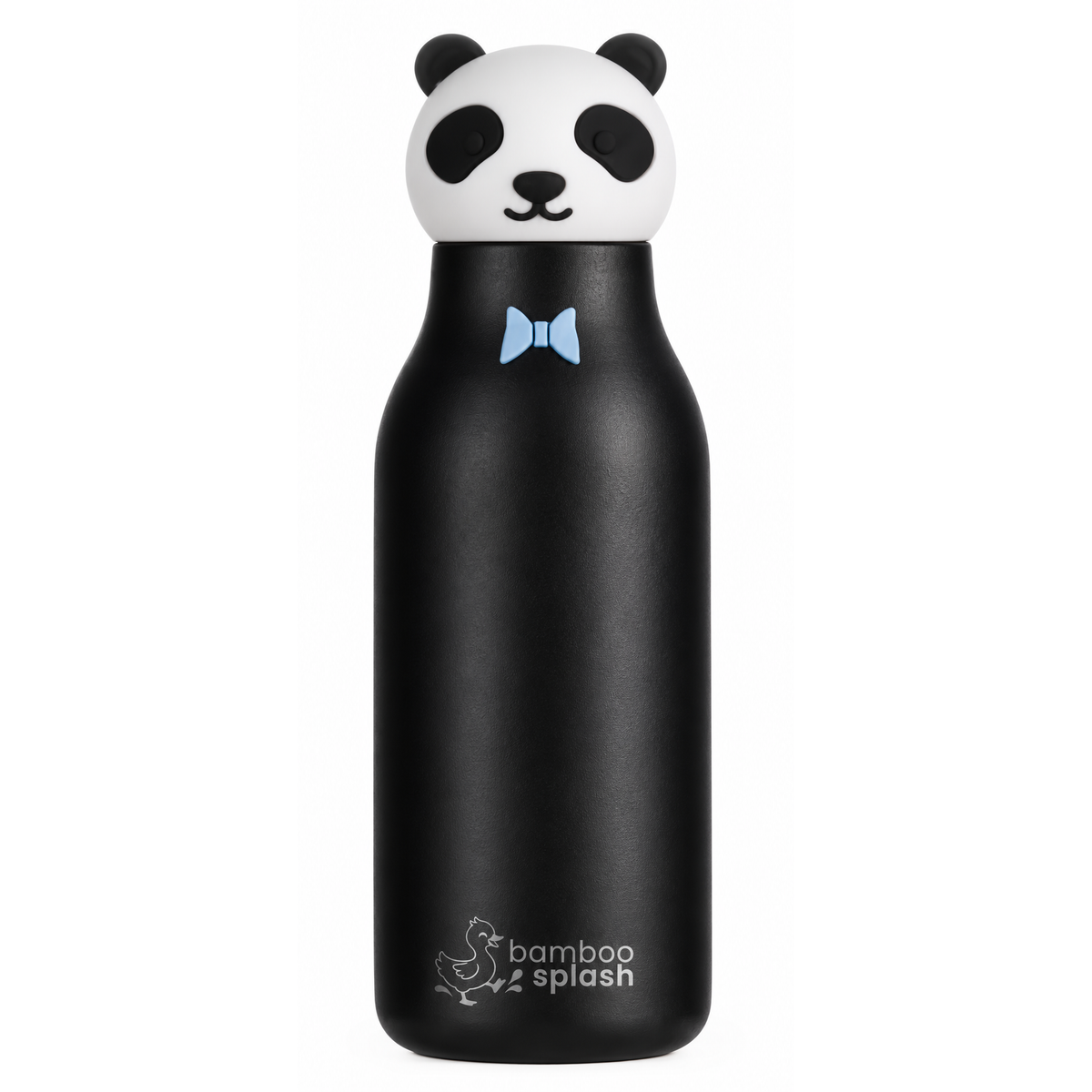 Bamboo Splash 500ml Kids Stainless Steel Water Bottle | Panda