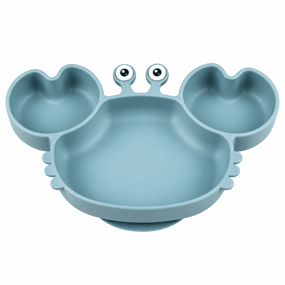Crabby Silicone Plate | Blue