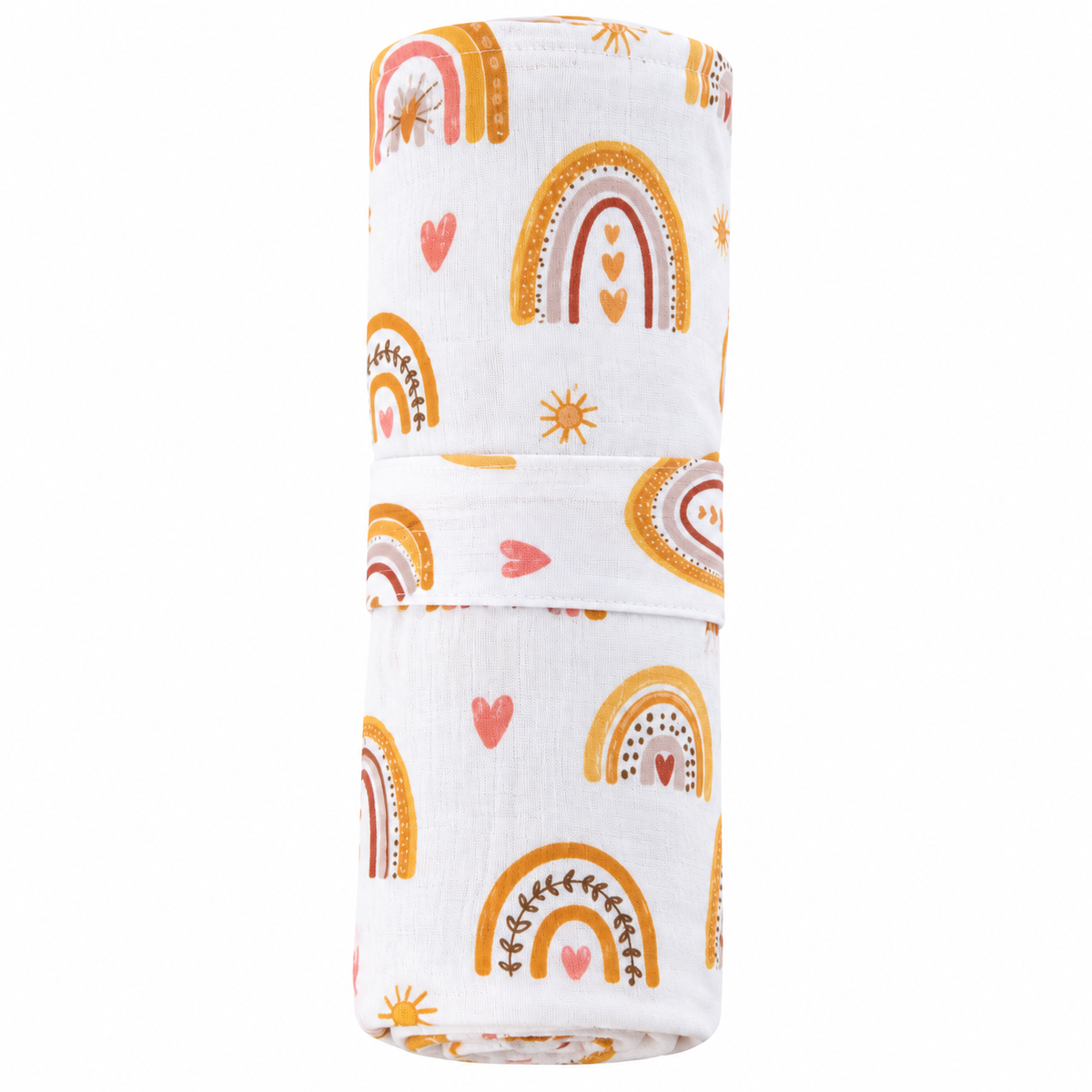Changing Mat | Burp Cloth - Rainbows - 1pc