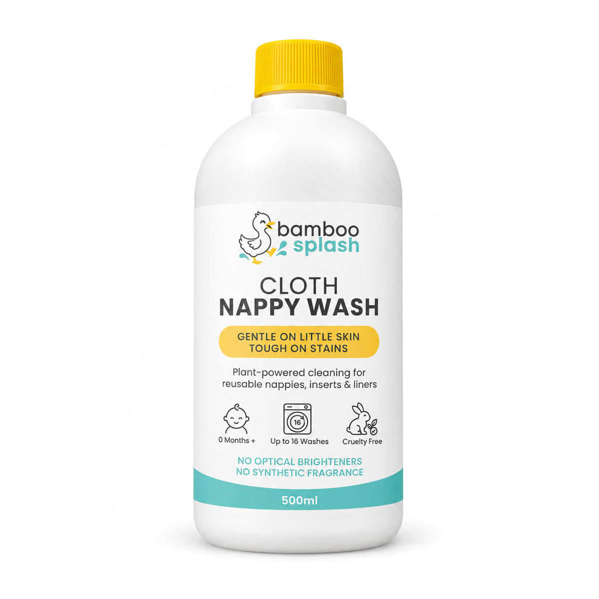 Bamboo Splash Cloth Nappy Wash