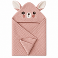 Rosie Bunny Hugs Hooded Towel