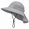 Little Sunbeam Safari Hat | Grey (2-6Y)
