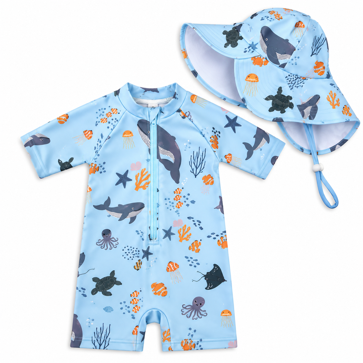 Little Ocean Explorer Swim Set | Blue