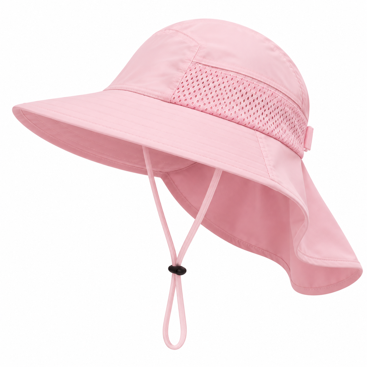 Little Sunbeam Safari Hat | Light Pink (2-6Y)