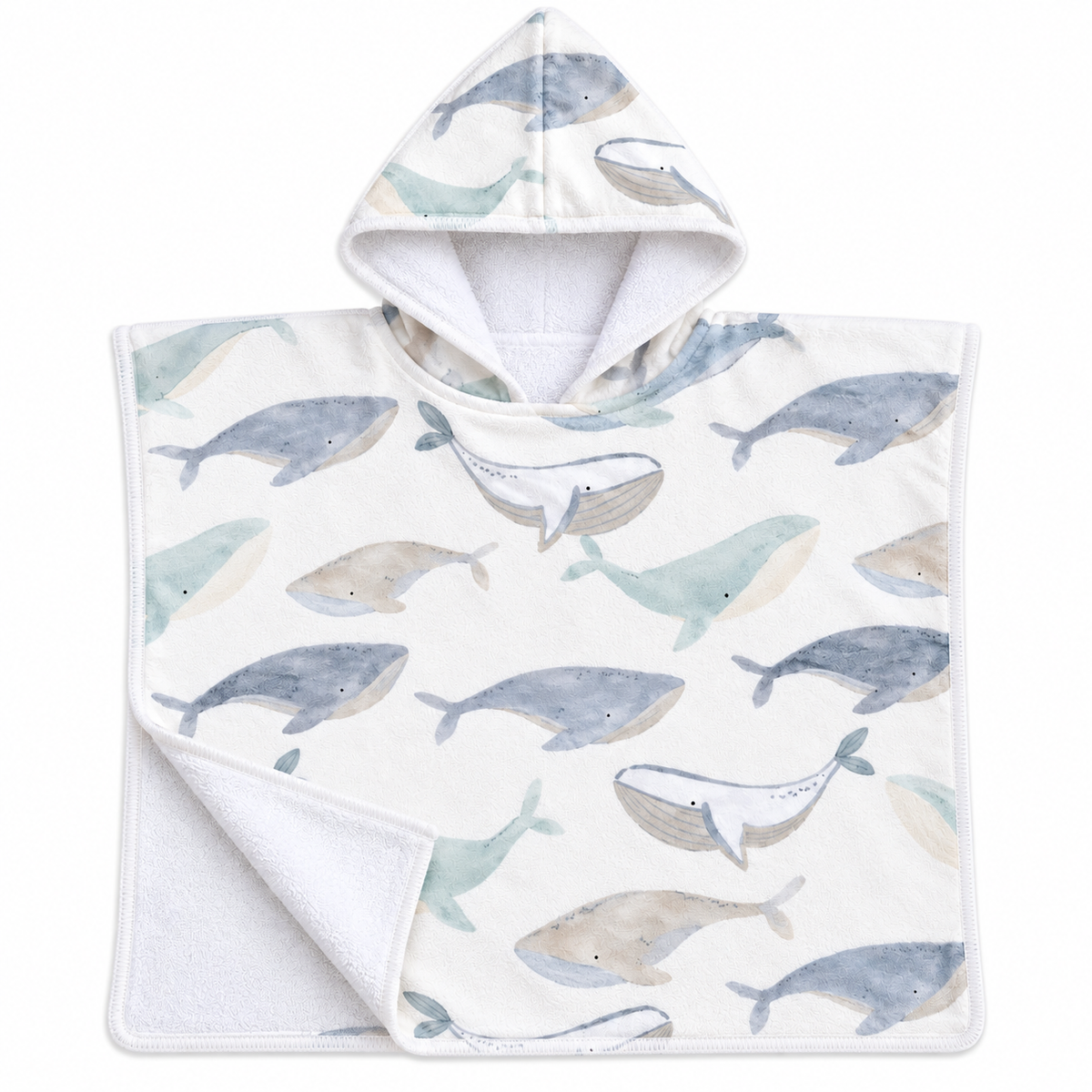 Whale Wonder Hooded Towel