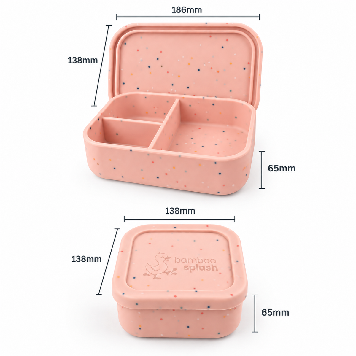 Munch & Go Bento Set | Pink