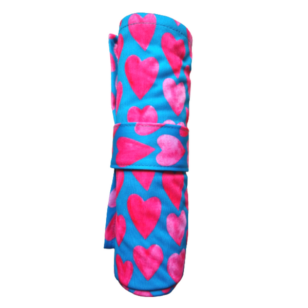 Changing Mat / Burp Cloth - Hearts