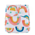 AIO Hybrid Cloth Nappy - Painted Rainbows