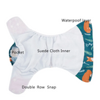 Pocket - Suede - Solid Grapefruit