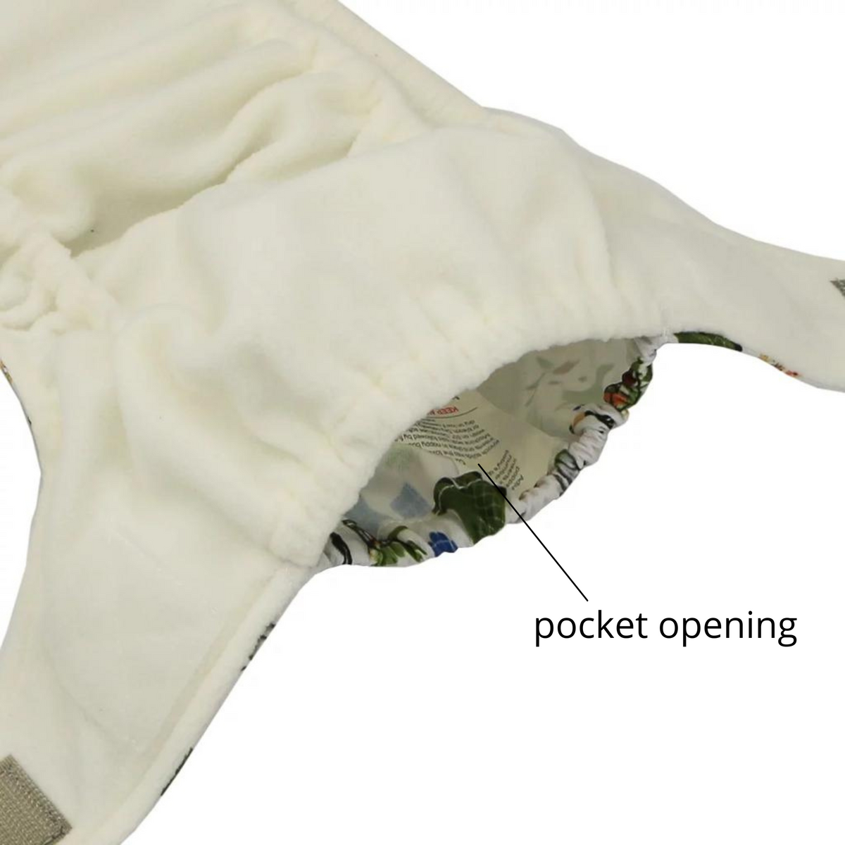 Newborn Velcro Pocket - Dandelions
