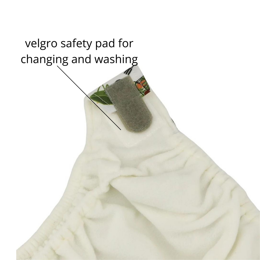 Newborn Velcro Pocket - Mint Green