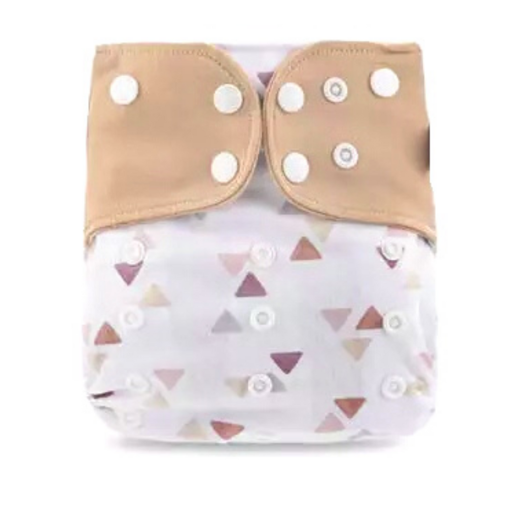 Pocket AWJ Grey Mesh Cloth Nappy - Trio's
