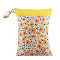 Wetbag - White Yellow Flowers