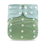 Pocket AWJ Grey Mesh Cloth Nappy - Sea Green