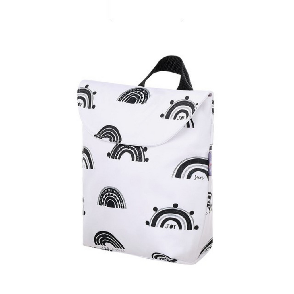 Dual Purpose Bag - Black Rainbow