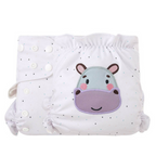Pocket - AWJ Large Cloth Nappy -  Hippo