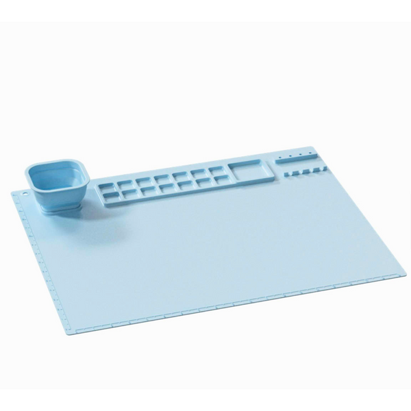 Silicone Paint/Craft Mat - Blue