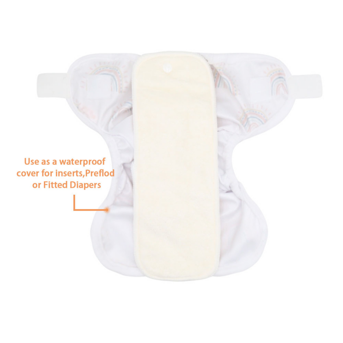 Minky Velcro Cover (2-5 months) - Animal Friends