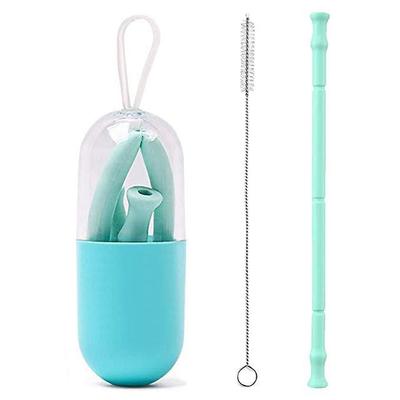 Silicone Straw - Mint Green