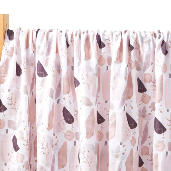 Bamboo Cotton Muslin Blanket - Modern Beauty