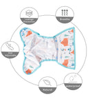 Cover Cloth Nappy - Rainbow Splash
