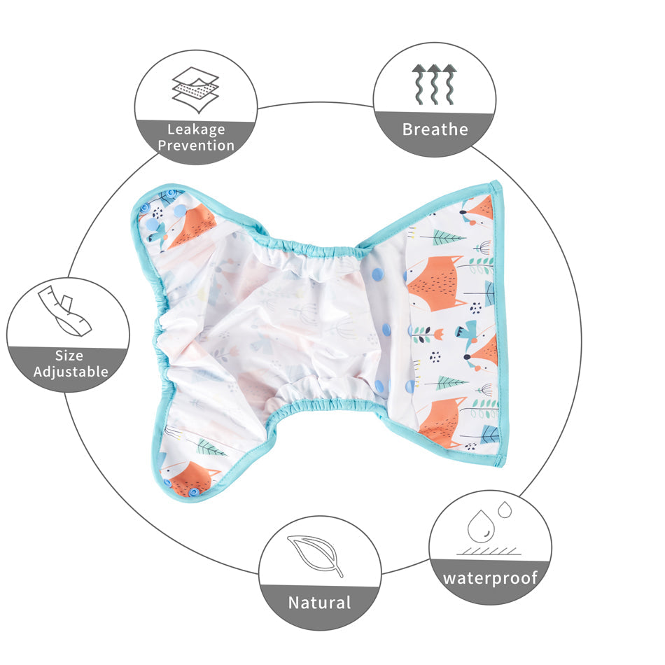 Cover Cloth Nappy - Air Travel