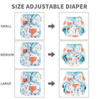 Cover Cloth Nappy - Rainbow Splash