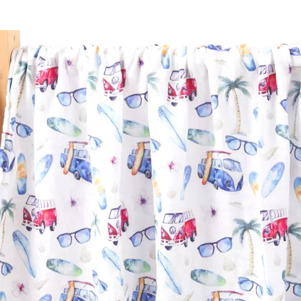 Bamboo Cotton Muslin Blanket - VW Life