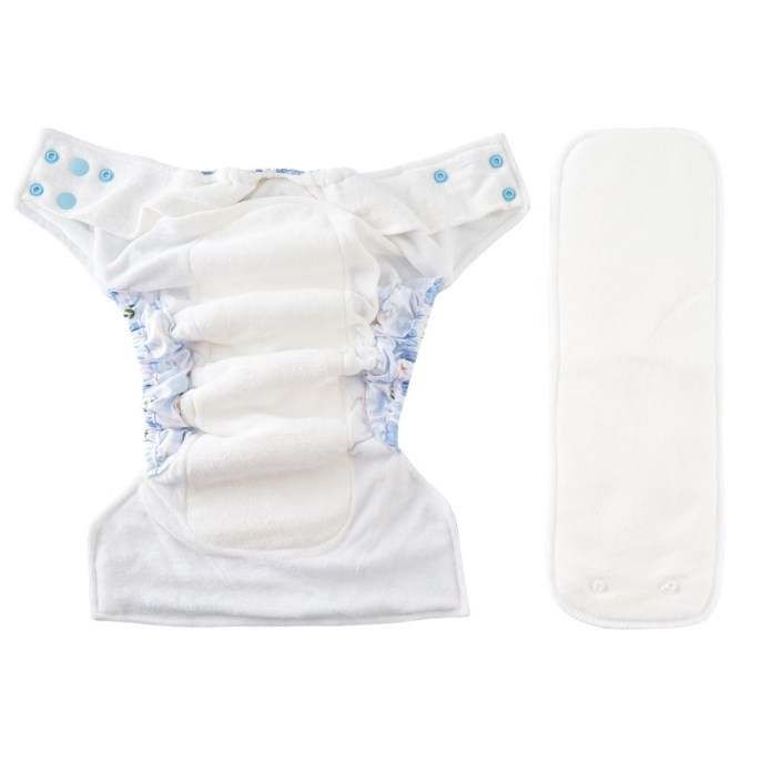 AIO Hybrid Cloth Nappy - Painted Rainbows