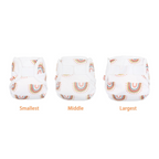 Minky Velcro Cover Cloth Nappy (2-5 months) - Pennygum