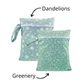 Small Wetbag  - Sage Greens