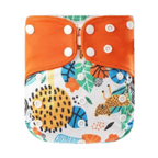 Pocket AWJ Grey Mesh Cloth Nappy - Forest
