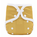 Minky Cover Cloth Nappy - Mustard