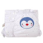 Pocket - AWJ Large Cloth Nappy - Penguin
