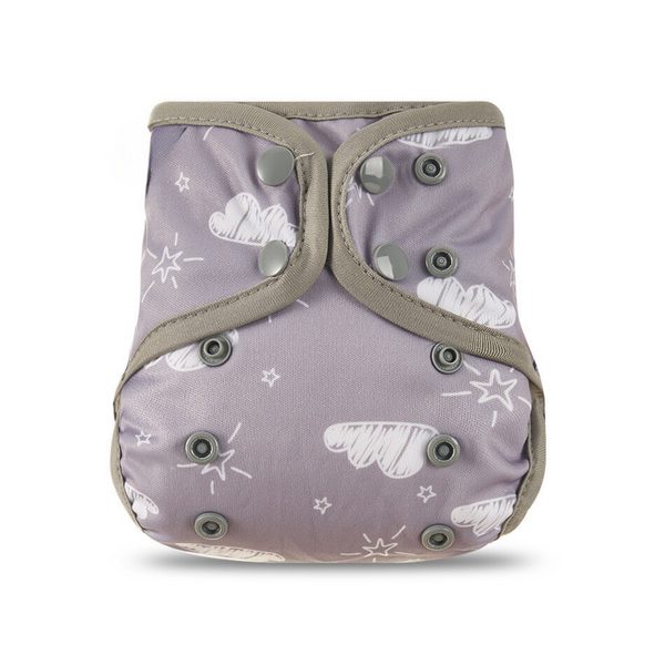 Newborn Cover - Grey Clouds