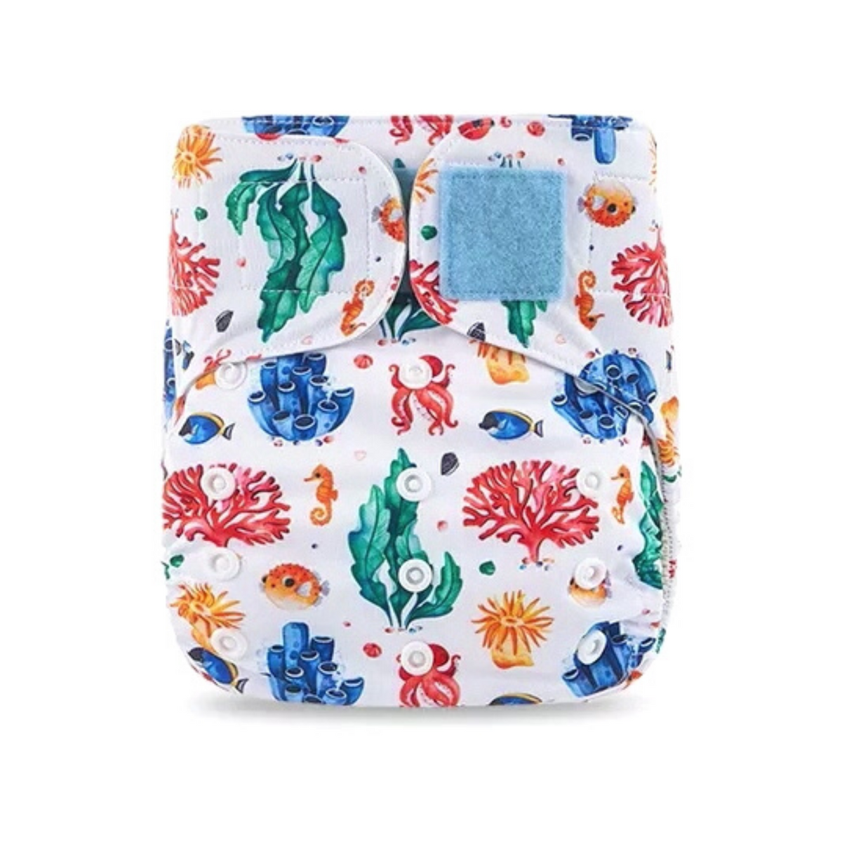 Pocket AWJ Grey Mesh Velcro - Marine Life