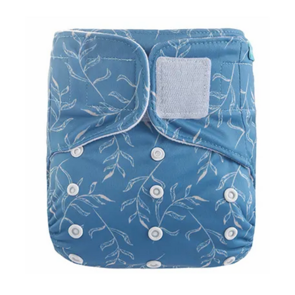 Pocket - Suede Velcro - Frosty Leaves