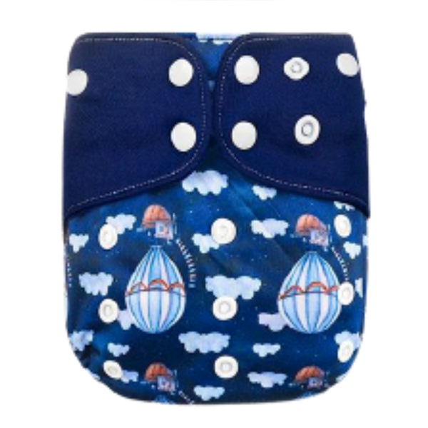 Pocket AWJ Grey Mesh - Hot Air Balloon