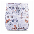 Cover Cloth Nappy - Vintage Transport