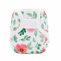 Minky Velcro Cover  Cloth Nappy(2-5 months) - Primrose